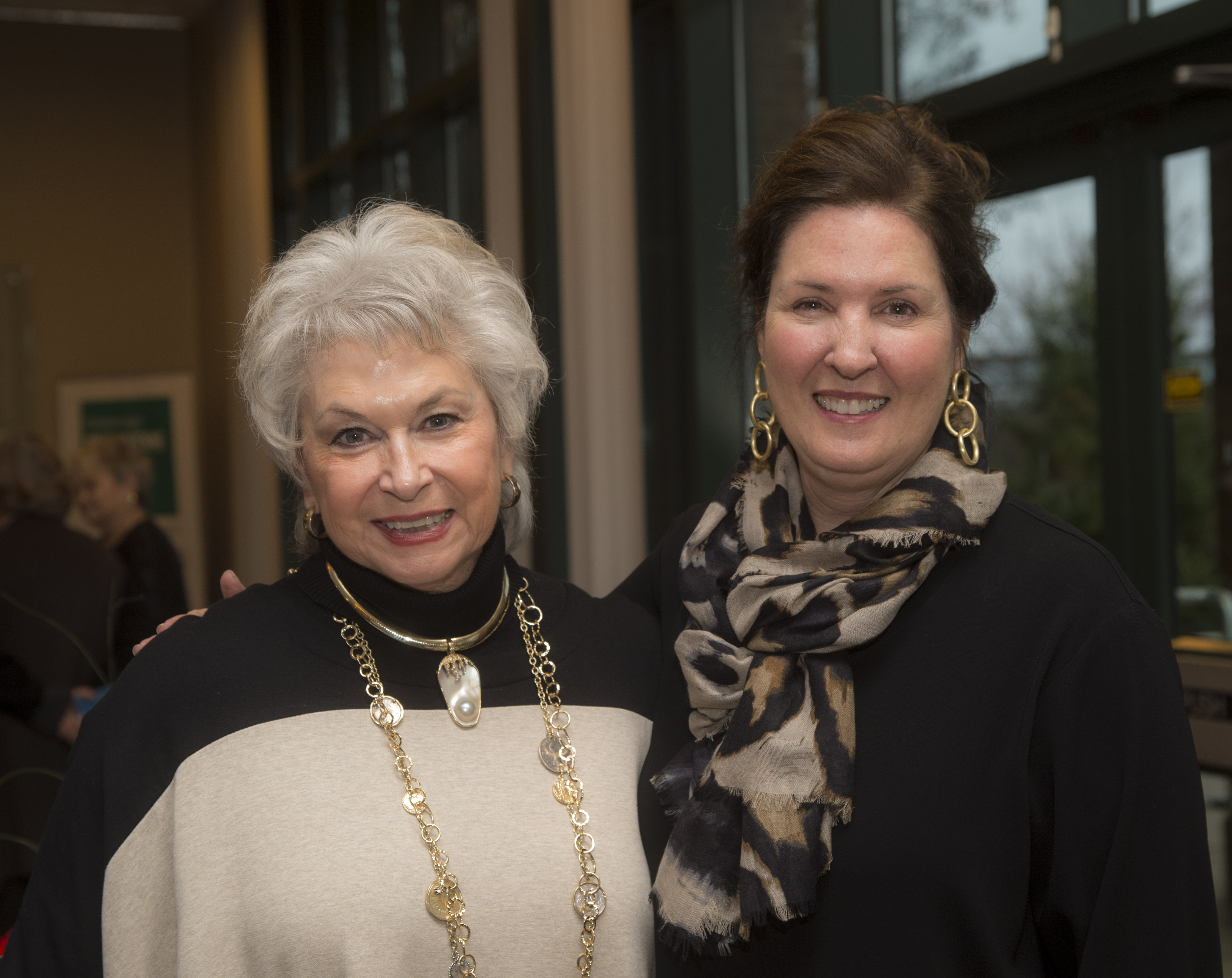 Dolores Wolfe and Anita Burkett