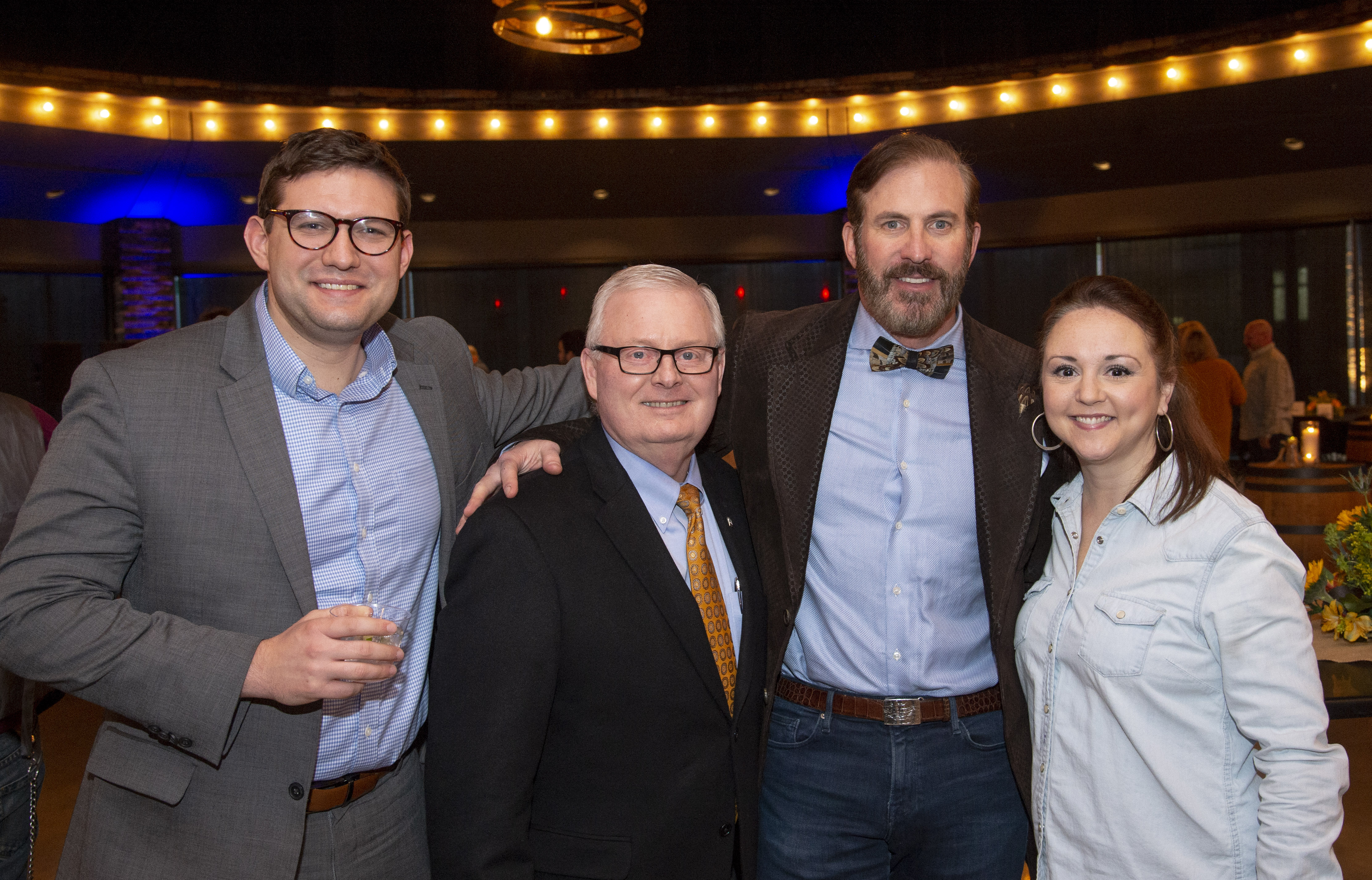 Lee Vaughan, Jim "JV" Vaughn, Tom Ozburn and Melissa Stephenson