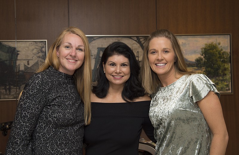 Jenna Menzel, Karen Lowry and Arlina Hensley