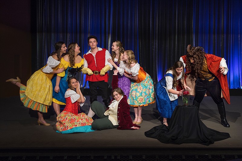 Silverdale Baptist Academy students will present "Beauty and the Beast" in three performances Friday-Saturday, April 26-27, at The Colonnade, 264 Catoosa Circle, Ringgold, Georgia. / Silverdale Baptist Academy contributed photo