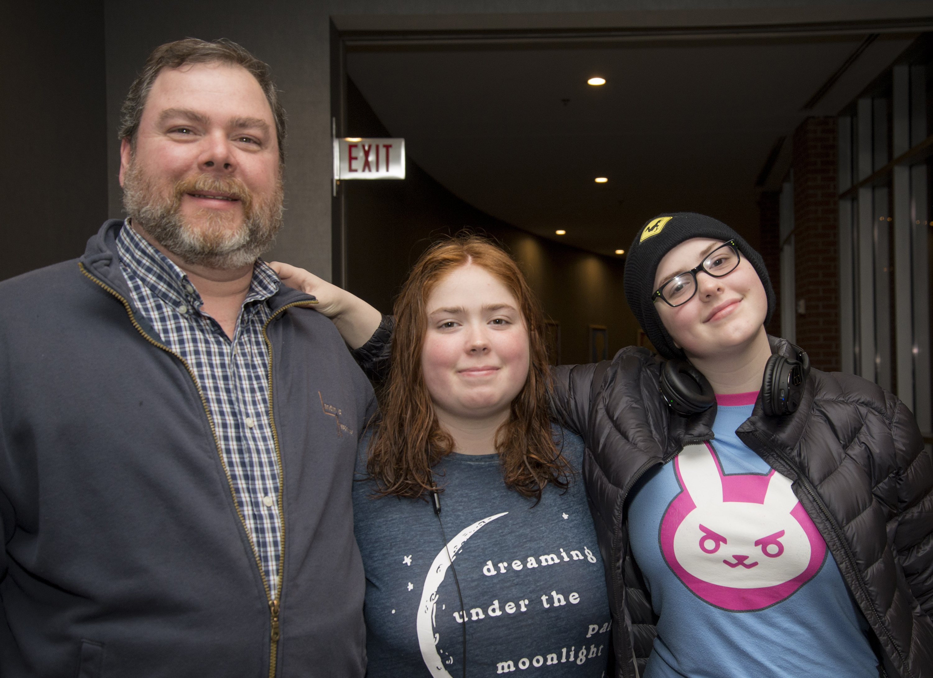Chris, Kierstan and Meaghan Landing