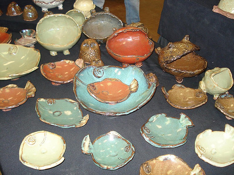 Pottery is one of a dozen mediums that will be represented in Art on the Lake. / Photo from www.artonthelake-guntersville.com
