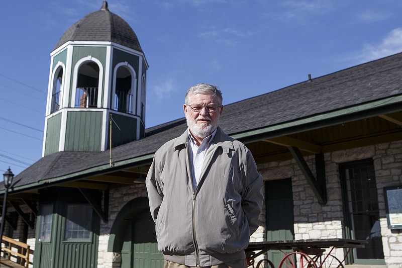 John Culpepper poses outside of the Walker County Regional History Museum in Chickamauga. / Staff photo by C.B. Schmelter