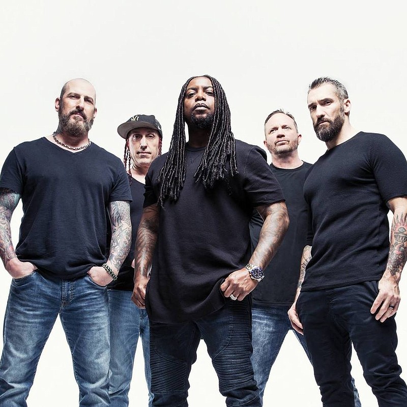 Sevendust will perform Monday night at The Signal. / Photo from Rise Records