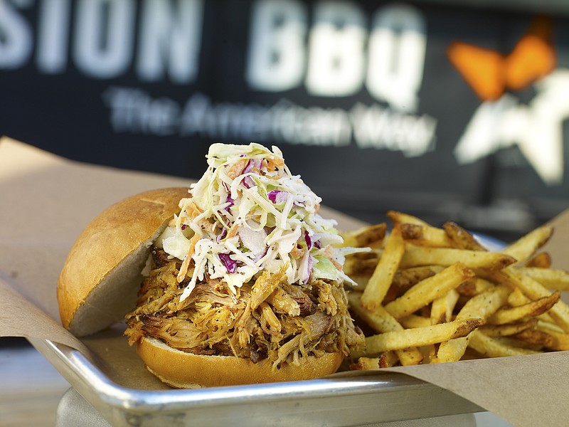 Active-duty military and veterans get a free sandwich during Armed Forces Week, May 13-18, at Mission BBQ. / Photo from Mission BBQ