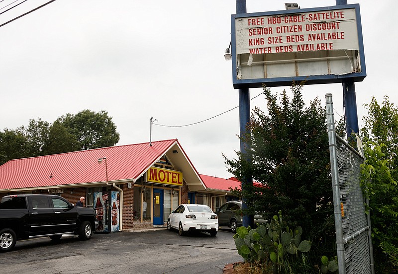 The Waverly Motel is seen on Friday, May 10, 2019, in East Ridge, Tenn. The motel has been shut down by the city of East Ridge for 30 days for numerous code violations.