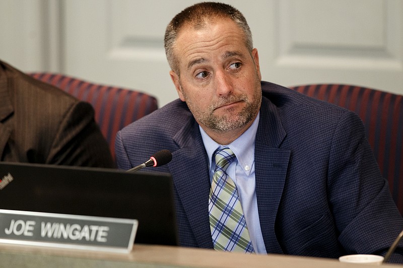 Hamilton County Board of Education Chairman Joe Wingate and six of his colleagues voted for the school district to seek $34 million more in funding above projected revenue.