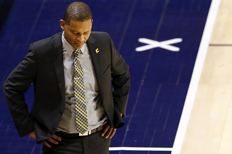 UTC men's basketball coach Lamont Paris, pictured, is beginning his third year with the Mocs still in rebuilding mode after losing SoCon freshman of the year Kevin Easley to the NCAA's transfer portal.