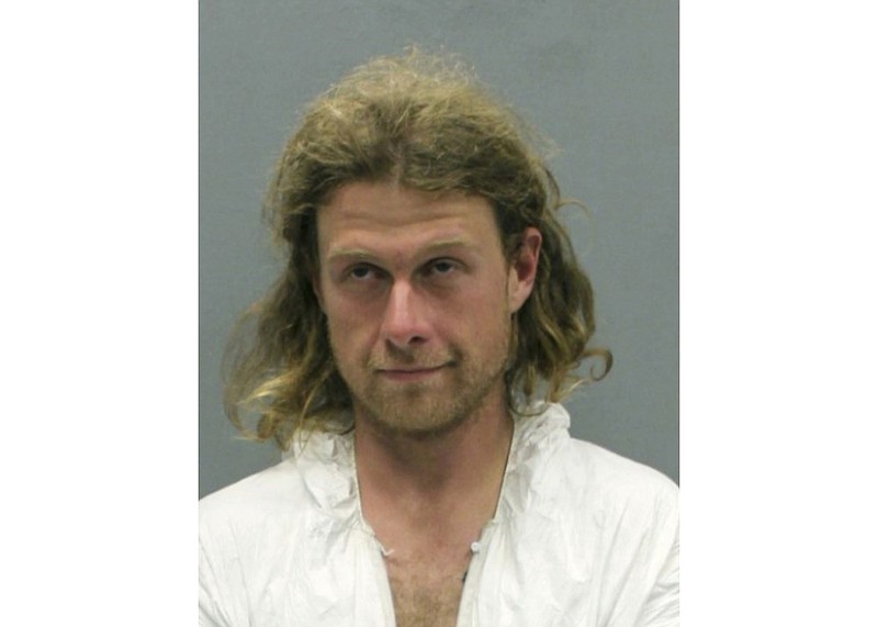 This Saturday, May 11, 2019 booking photo provided by the Washington County, Virginia, Sheriff's Office shows James L. Jordan, of West Yarmouth, Mass. Federal authorities say Jordan was arrested in an attack on the Appalachian Trail that left one person dead and another severely injured. He was arrested early Saturday and charged with murder and assault. (Washington County, Virginia, Sheriff's Office)

