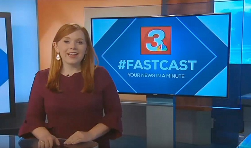 Friday morning FastCast / WRCB screenshot