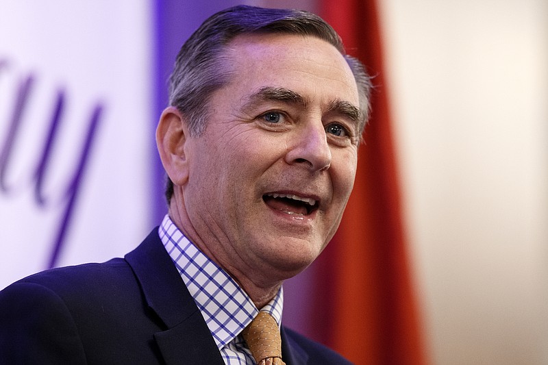 Staff photo by C.B. Schmelter / State Rep. and Speaker of the Tennessee House Glen Casada speaks during the Hamilton County Republican Party's annual Lincoln Day Dinner at the Westin Hotel on Friday, April 26, 2019 in Chattanooga, Tenn.