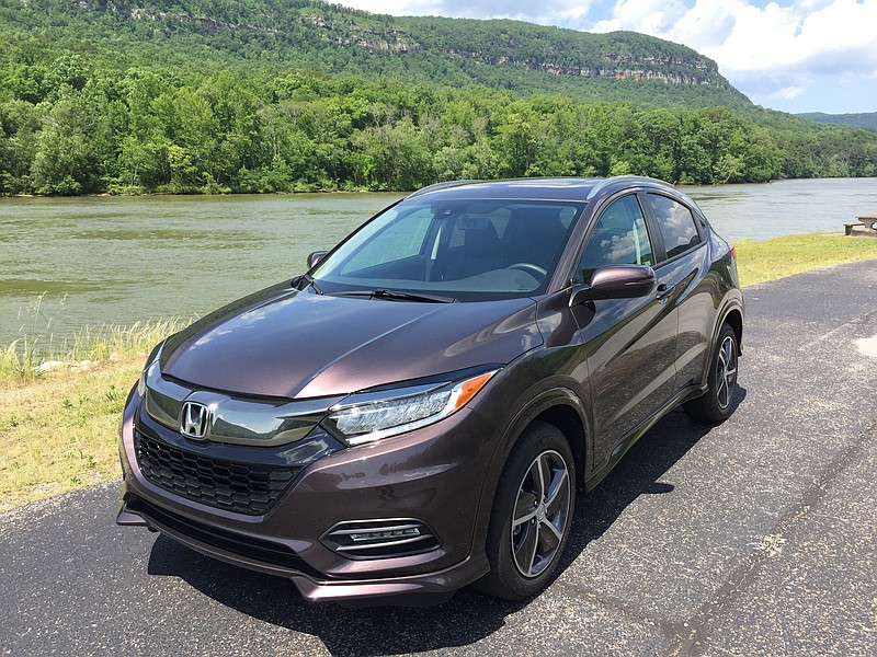 The 2019 Honda HR-V is shown in Touring trim.


