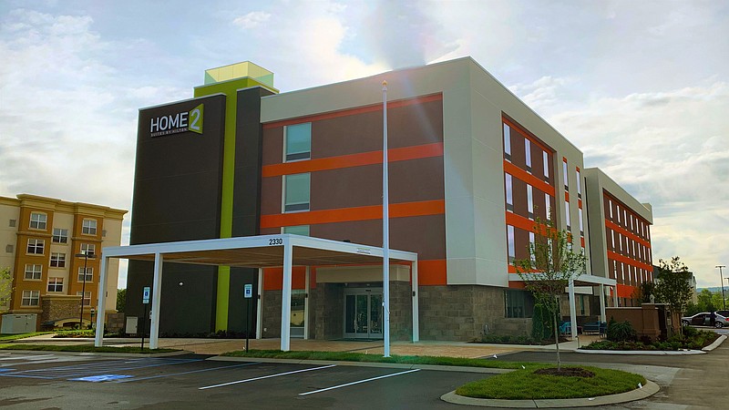 Home2 Suites by Hilton Chattanooga/Hamilton Place opened at the Hamilton Place shopping district on Friday, marking the hotel brand's entrance into the Chattanooga market. / Contributed photo from Vision Hospitality Group
