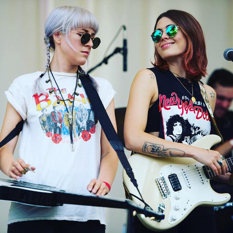 Larkin Poe is sisters Megan and Rebecca Lovell, from left. / Facebook.com photo