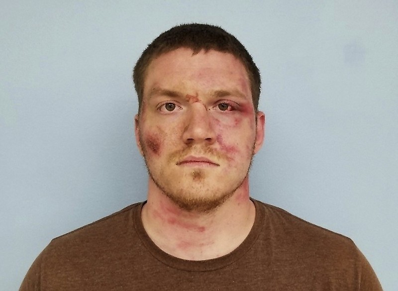 This booking photo released by the Auburn Police Department on Monday, May 20, 2019, in Auburn, Ala., shows Grady Wayne Wilkes. Wilkes, who opened fire on police responding to a domestic disturbance report, killing one officer and wounding two others, was arrested on Monday and charged with capital murder and attempted murder, authorities said. (Auburn Police Department via AP)

