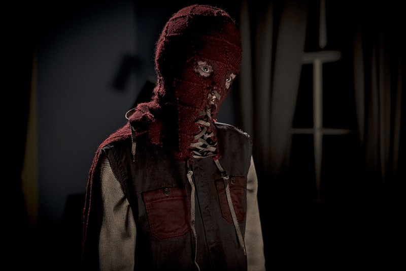 This image released by Sony Pictures shows Jackson A. Dunn in a scene from Screen Gems' "Brightburn." (Boris Martin/Sony Pictures via AP)

