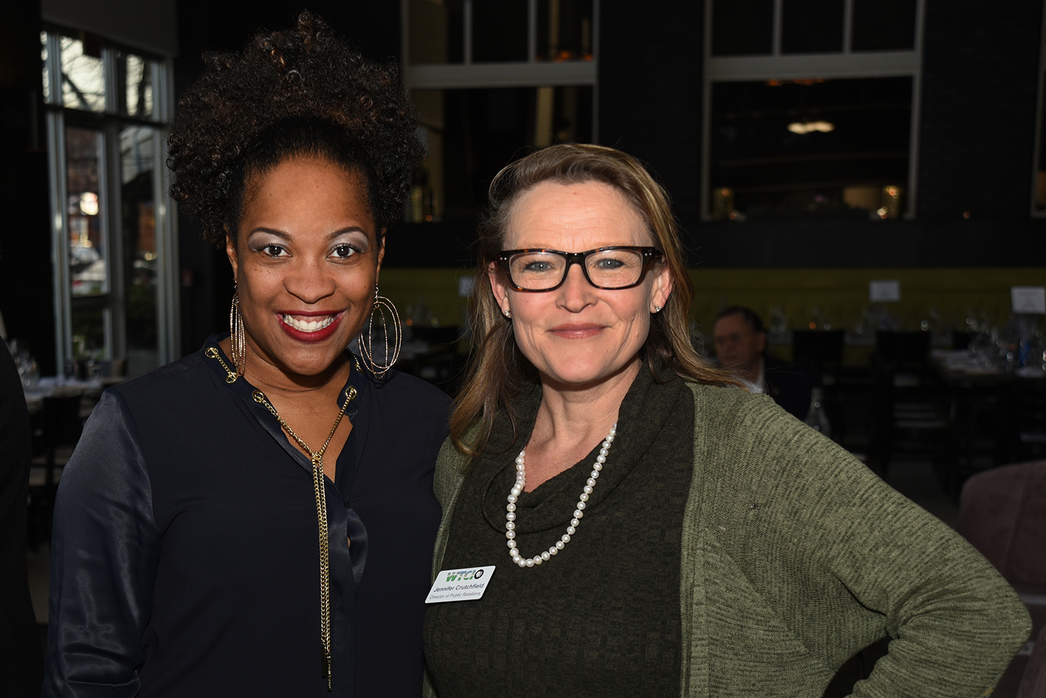 Stacy Lightfoot and Jennifer Crutchfield