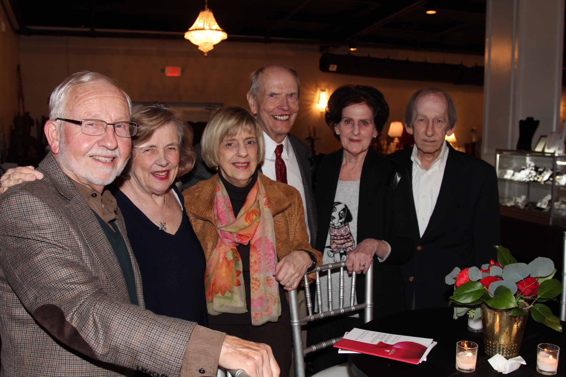Hal Robinson, Mary Lucile Sharp, Mary Ann & John Stewart and Ann & Greg Coggin / Photography by Scott Fulgham