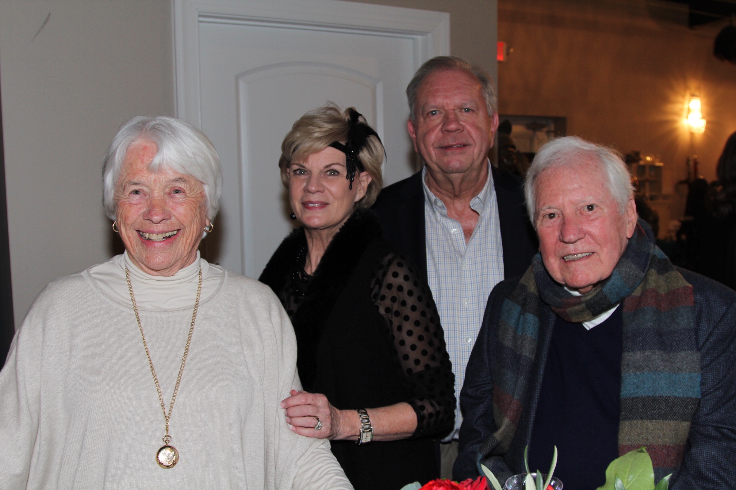 Mary Florence Benson, Aronda & Butch Lunsford and Stan Benson / Photography by Scott Fulgham