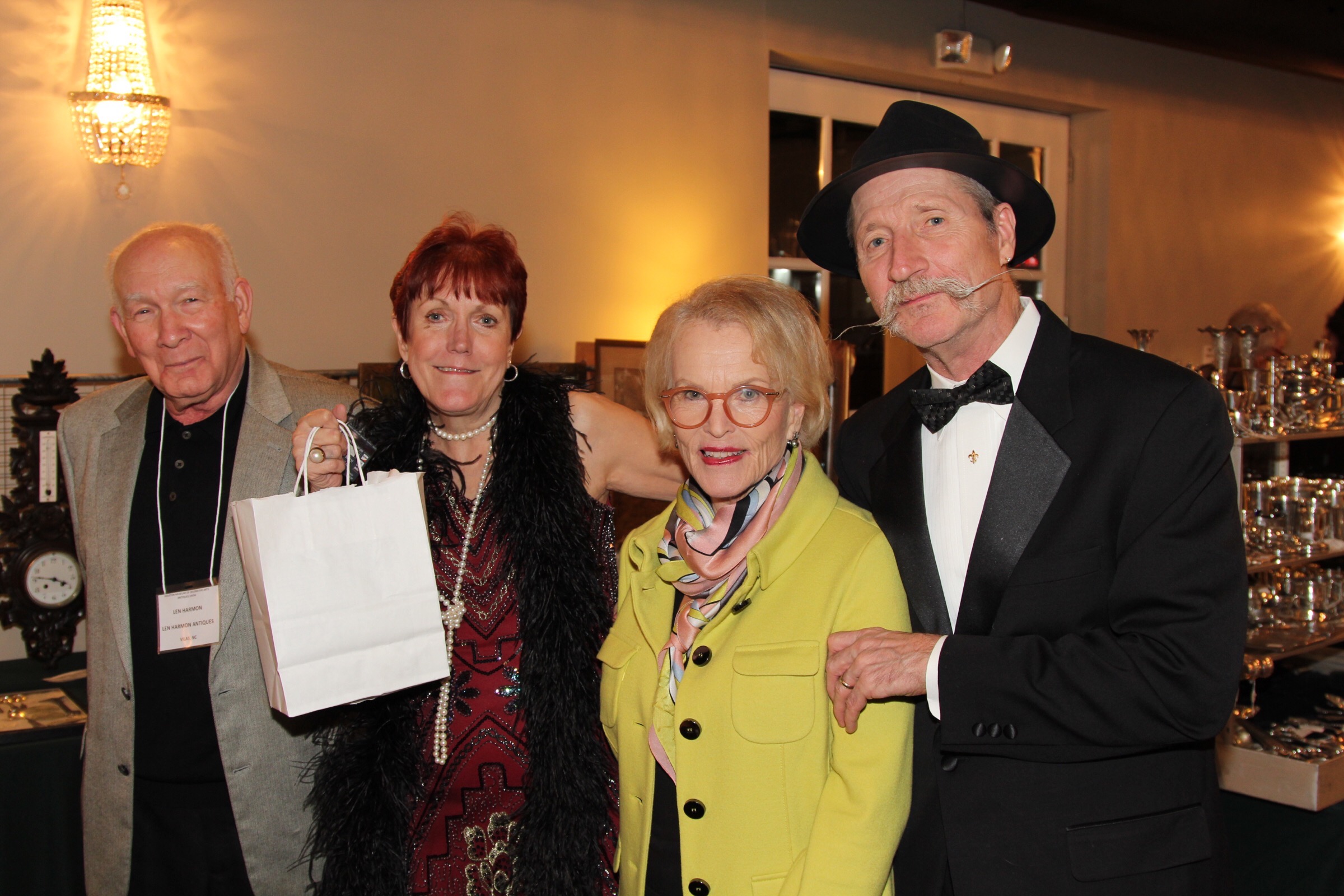 Len Harmon, Pam Hoysan, Martha Carriger and Steve Hoysan / Photography by Scott Fulgham