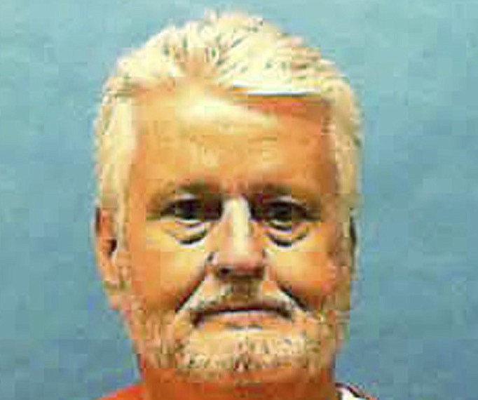In this updated photo made available by the Florida Department of Law Enforcement shows Bobby Joe Long in custody. Long, is scheduled to be executed Thursday, May 23, 2019, for killing 10 women during eight months in 1984 that terrorized the Tampa Bay area. He was sentenced to 401 years in prison, 28 life sentences and one death sentence. His execution is for the murder of 22-year-old Michelle Simms. (Florida Department of Law Enforcement via AP)

