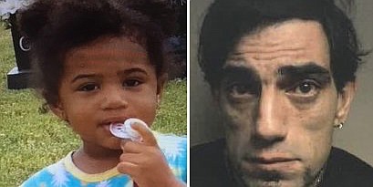 Matias Martinez, left, is suspected of kidnapping 23-month-old Octavia Shaw after a traffic stop on Boyscout Road.