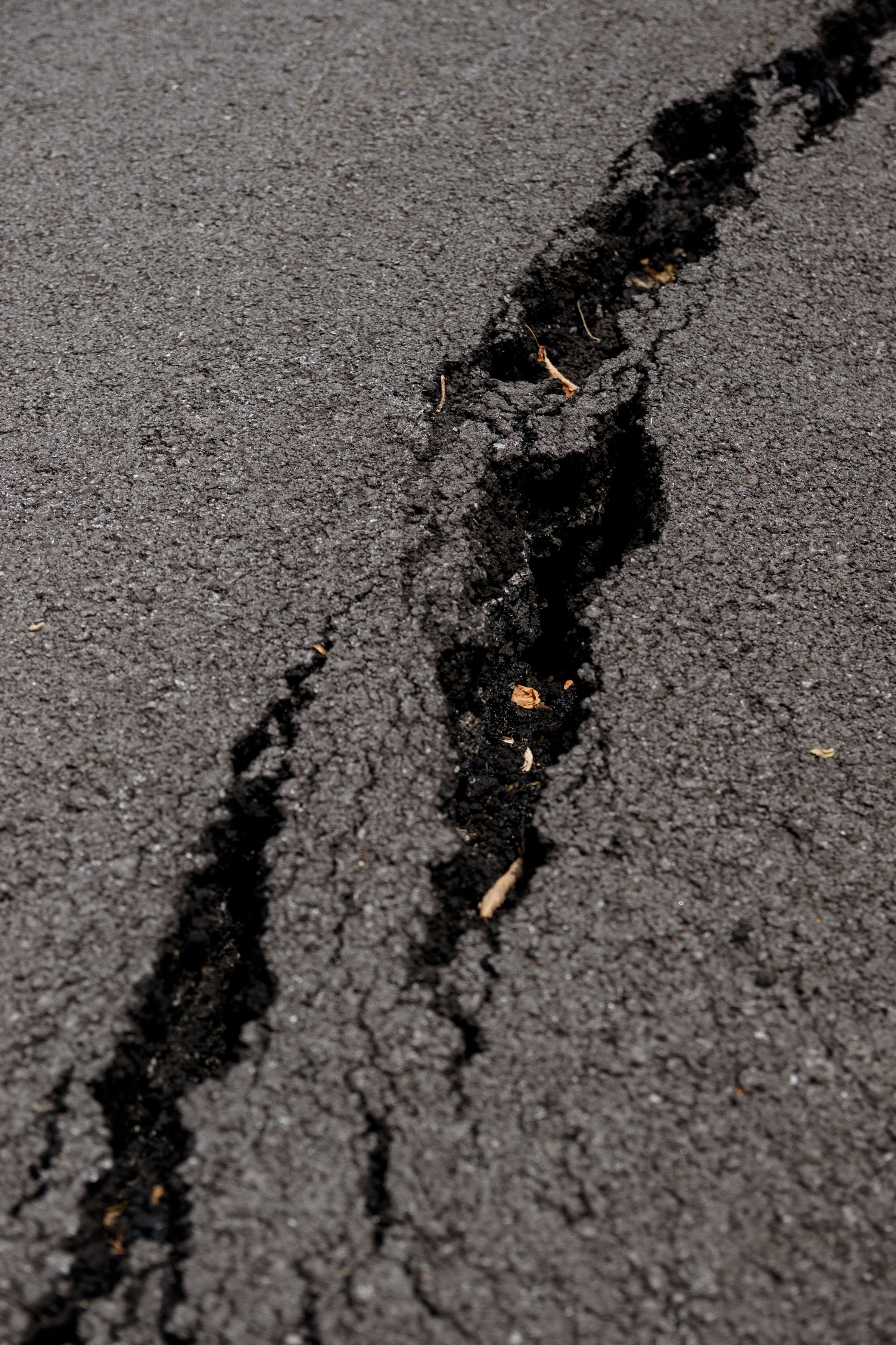 A portion of Lake Resort Drive is reduced to a single lane following damage to the roadway, seen here on Thursday, May 23, 2019, in Chattanooga, Tenn.