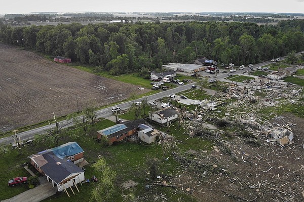 One dead, 130 injured as twisters rip through Ohio and Indiana ...