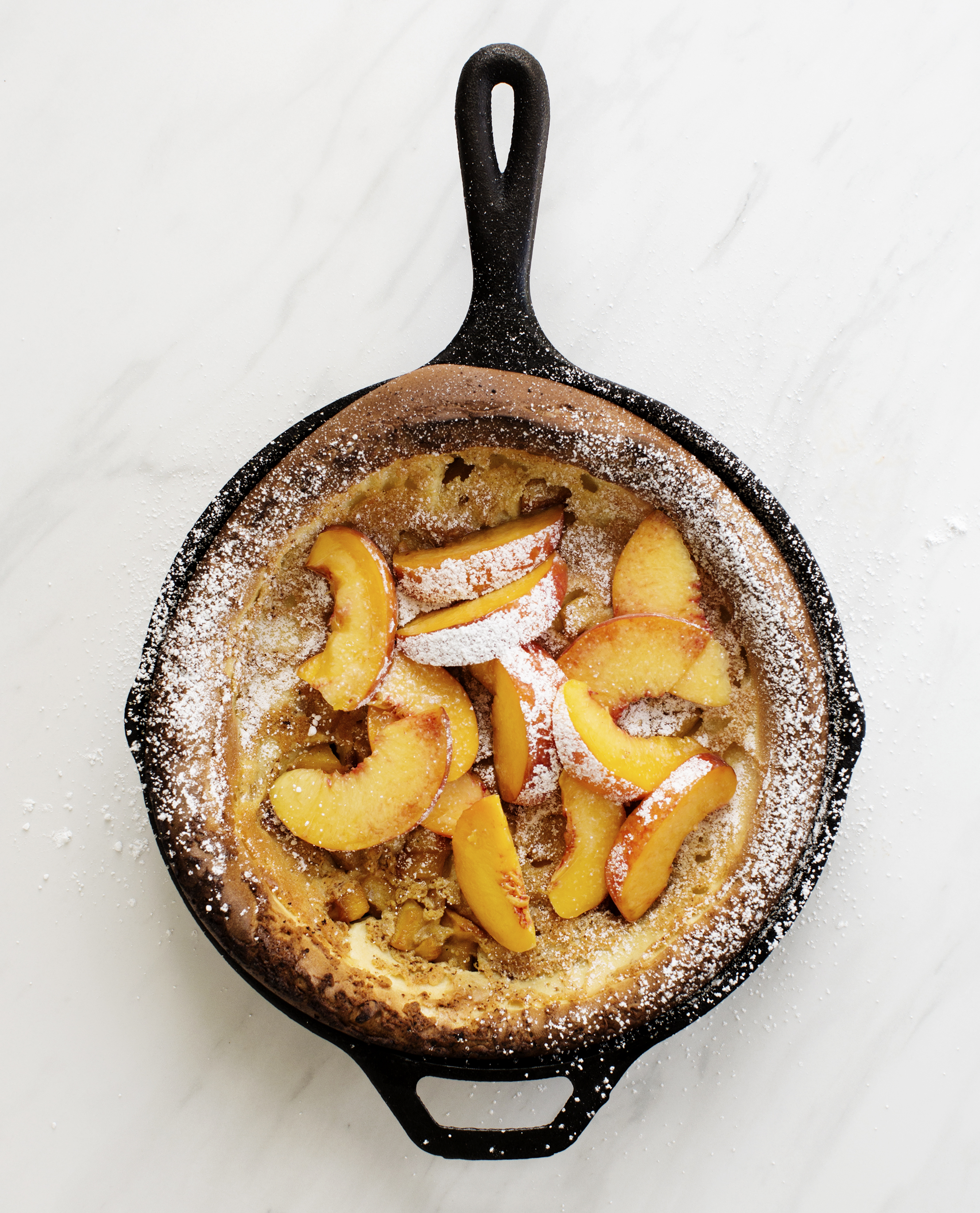 Peach Dutch Baby / Photo from Scribner