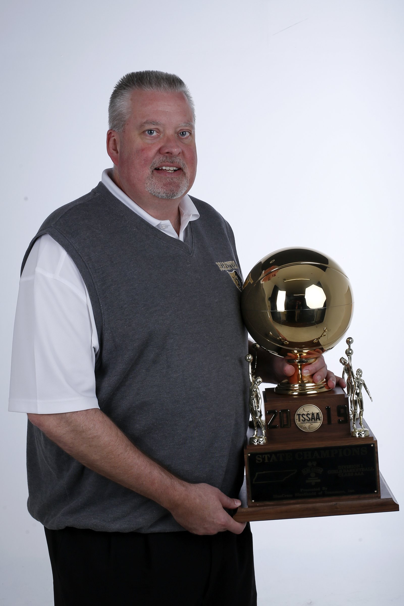 Coach Jason Reuter
Bradley Central
Basketball
poses in the Times Free Press studio on Tuesday, March 26, 2019 in Chattanooga, Tenn.