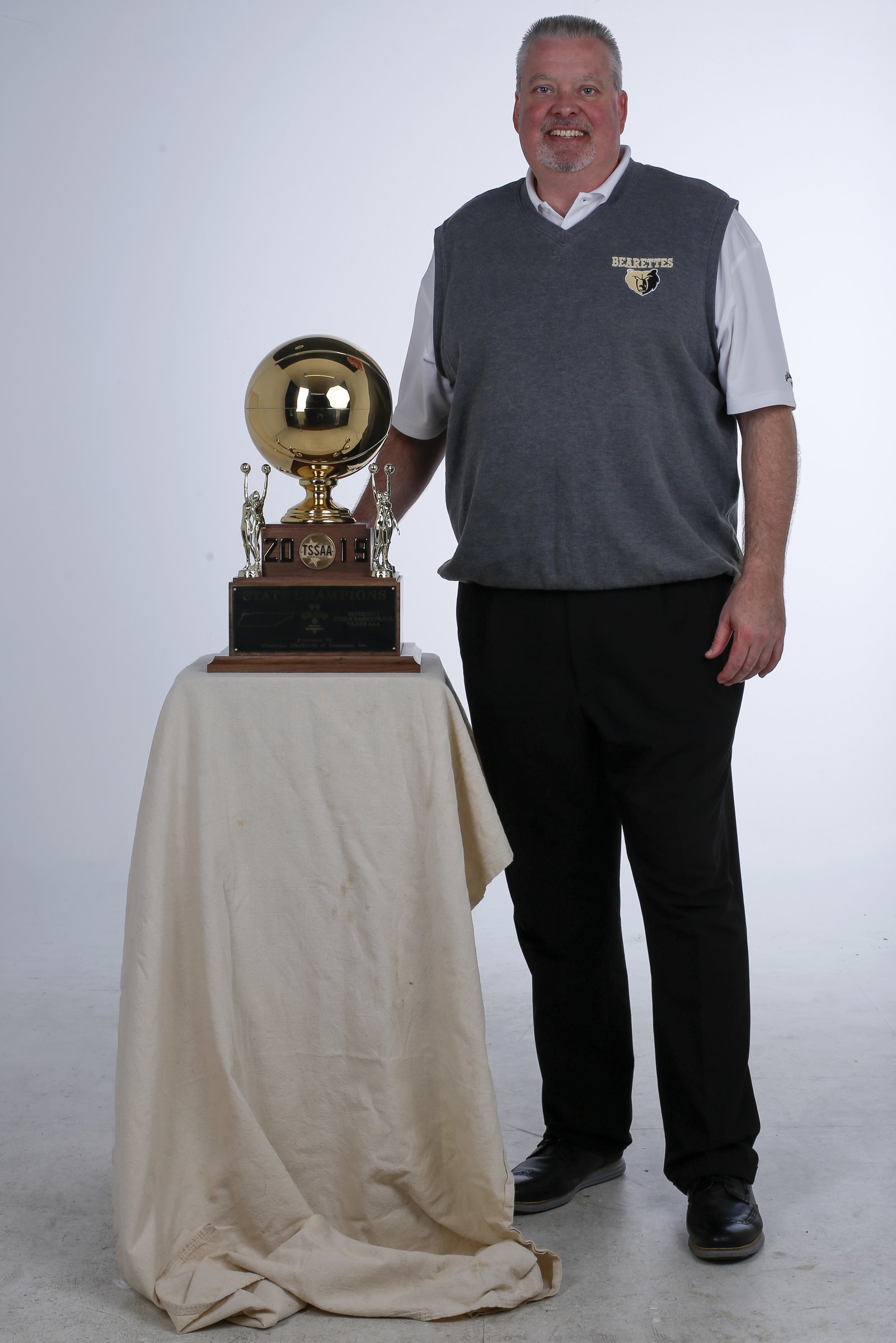 Coach Jason Reuter
Bradley Central
Basketball
poses in the Times Free Press studio on Tuesday, March 26, 2019 in Chattanooga, Tenn.