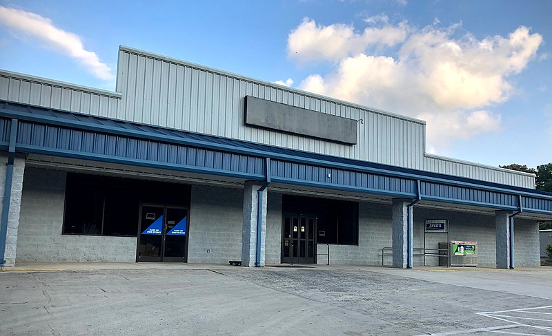 A recently closed Fred's building along U.S. Highway 41 is photographed Monday, June 10, 2019 in Jasper, Tenn. The location is where UltiMachine plans to relocate.