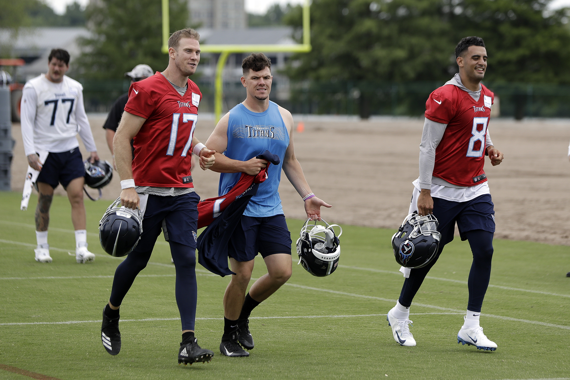 Tennessee Titans held last practice of mandatory minicamp Wednesday