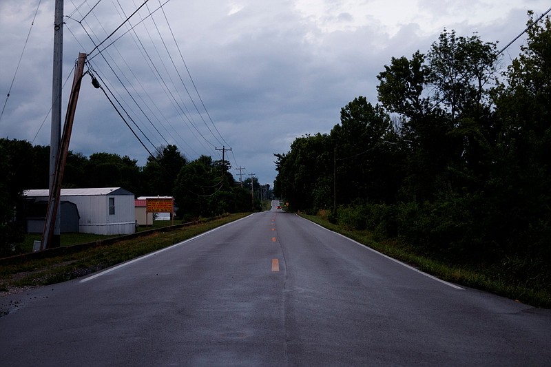 Wilson Road is seen on Wednesday, June 12, 2019, in Rossville, Ga. The Wilson Road Neighborhood Group is requesting a special tax district to fund streetlights along the road.