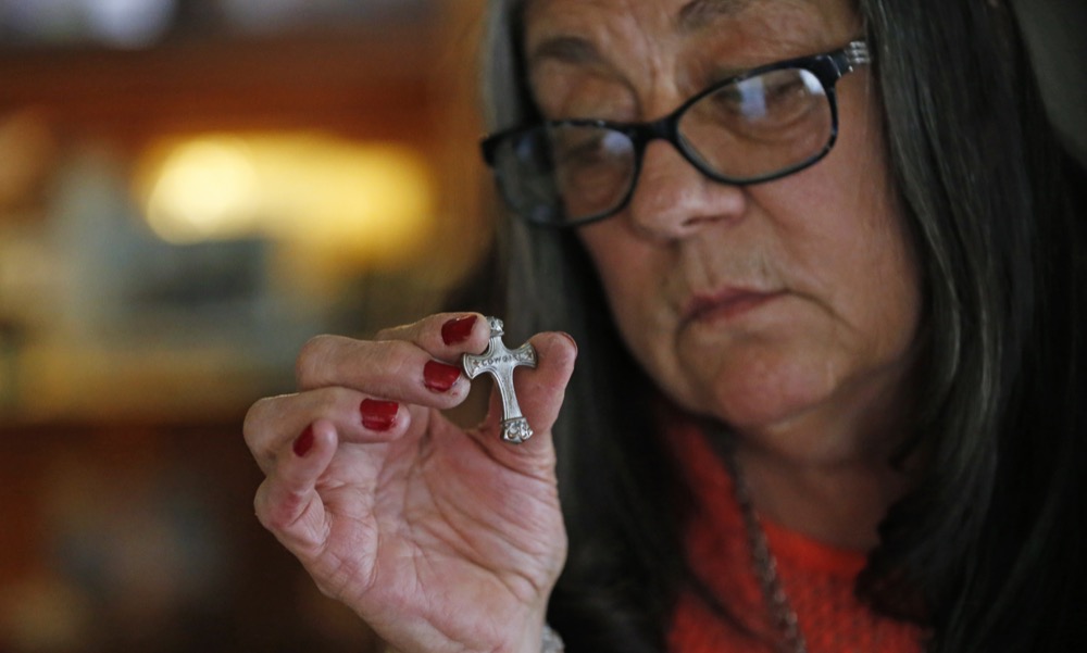 I have to get out of here! she screamed. (AP Photo/Rick Bowmer)