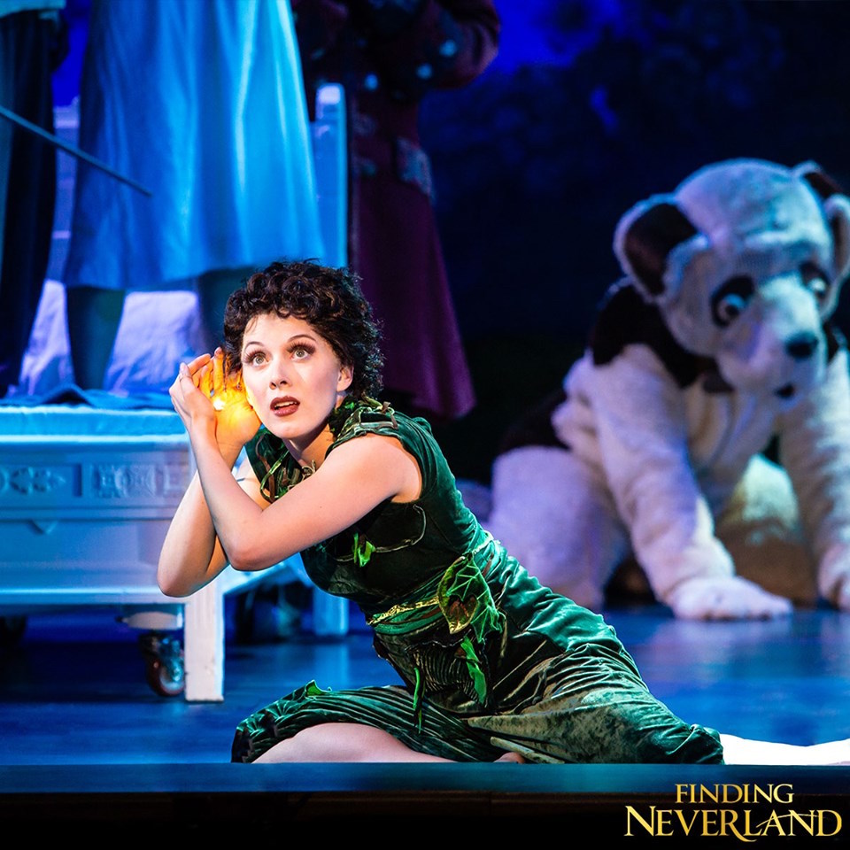 Peter Pan is played by Juilliard graduate Melody Rose. / Jeremy Daniel Photo