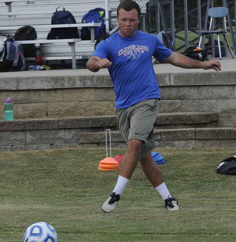 New Cleveland boys' soccer coach Miles Christian also leads the Lady Raiders.