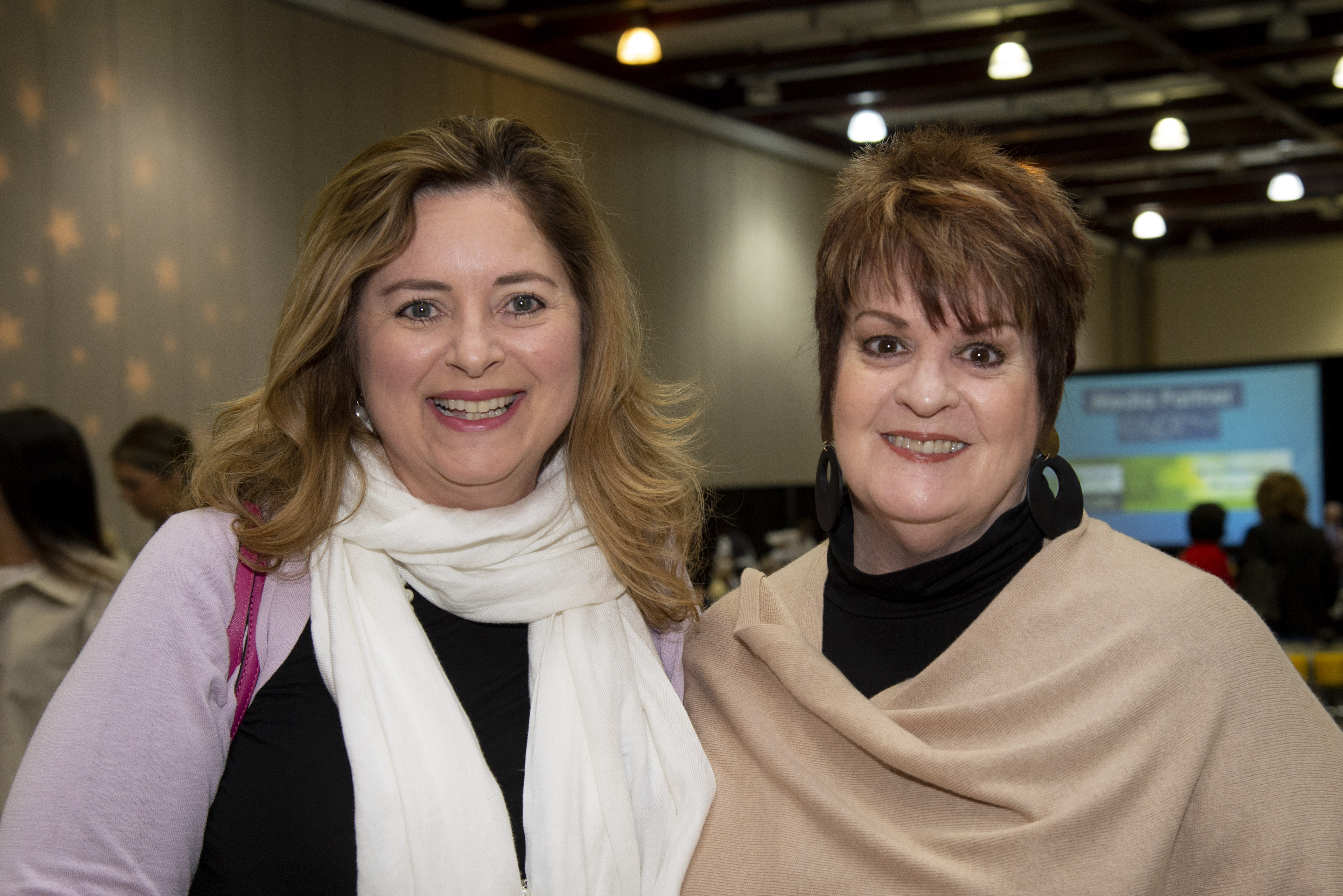 Pam Lambert and Mary Beth Brooke