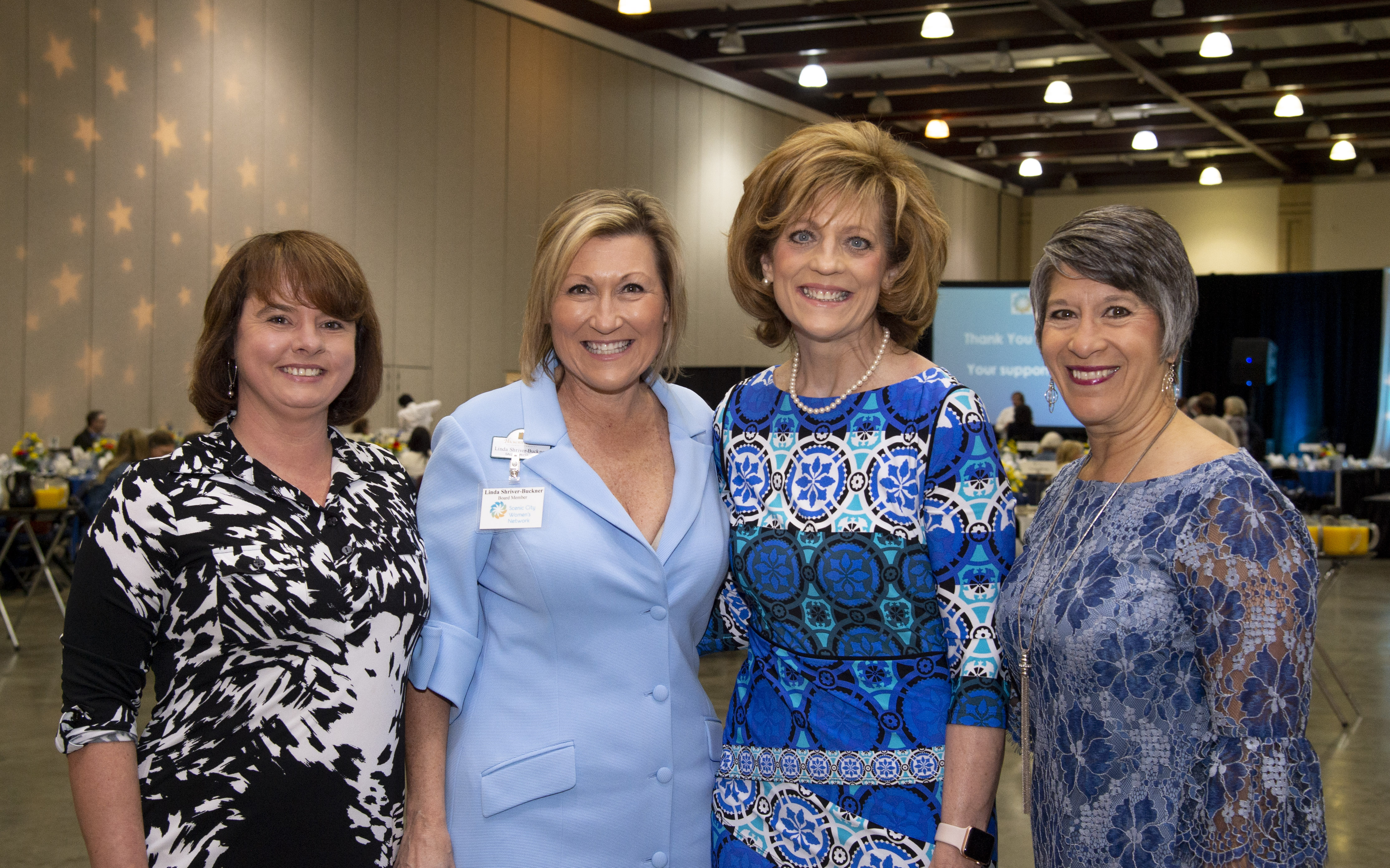 Chanda Strickland, Linda Shriver-Buckner, Lynda Hood and Julie Baumgardner
