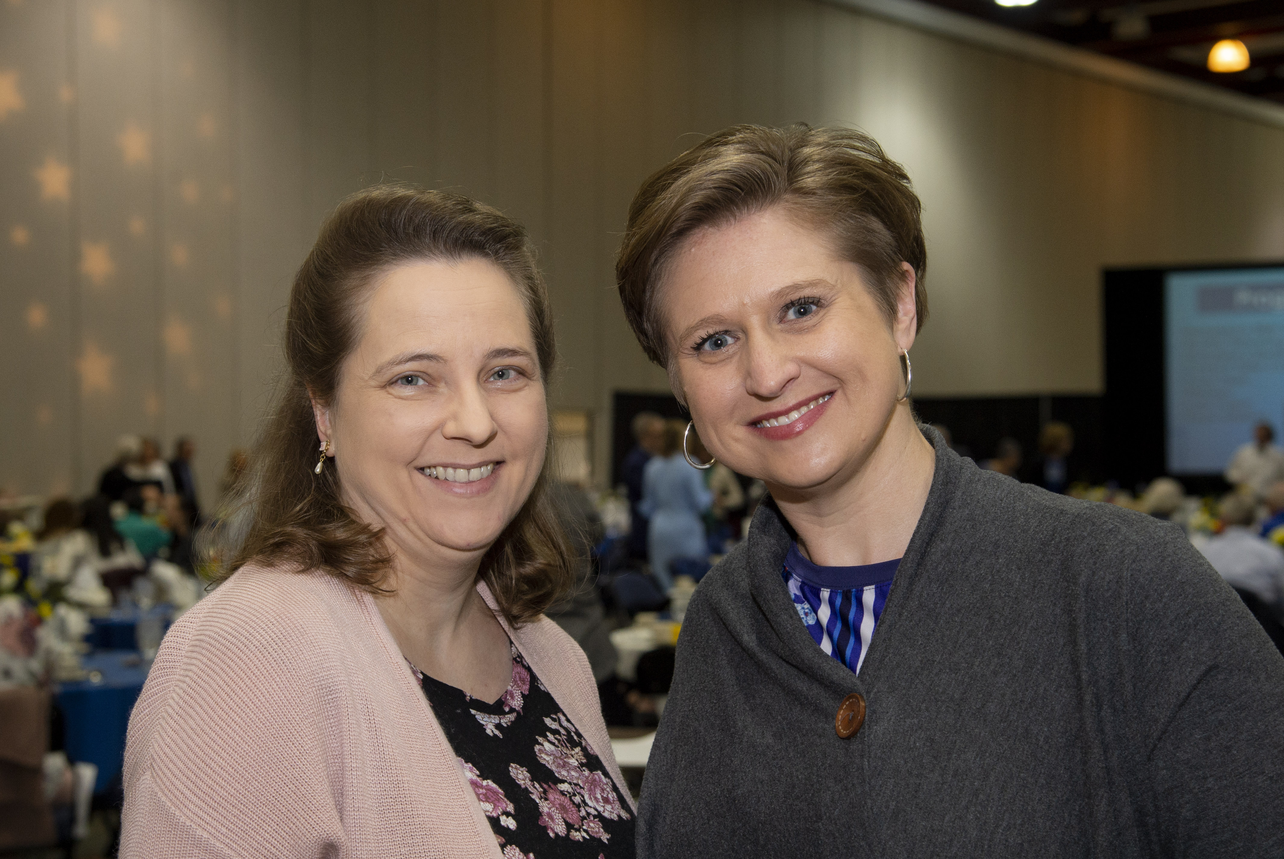 Becky Tilley and Lyndsey Johnson