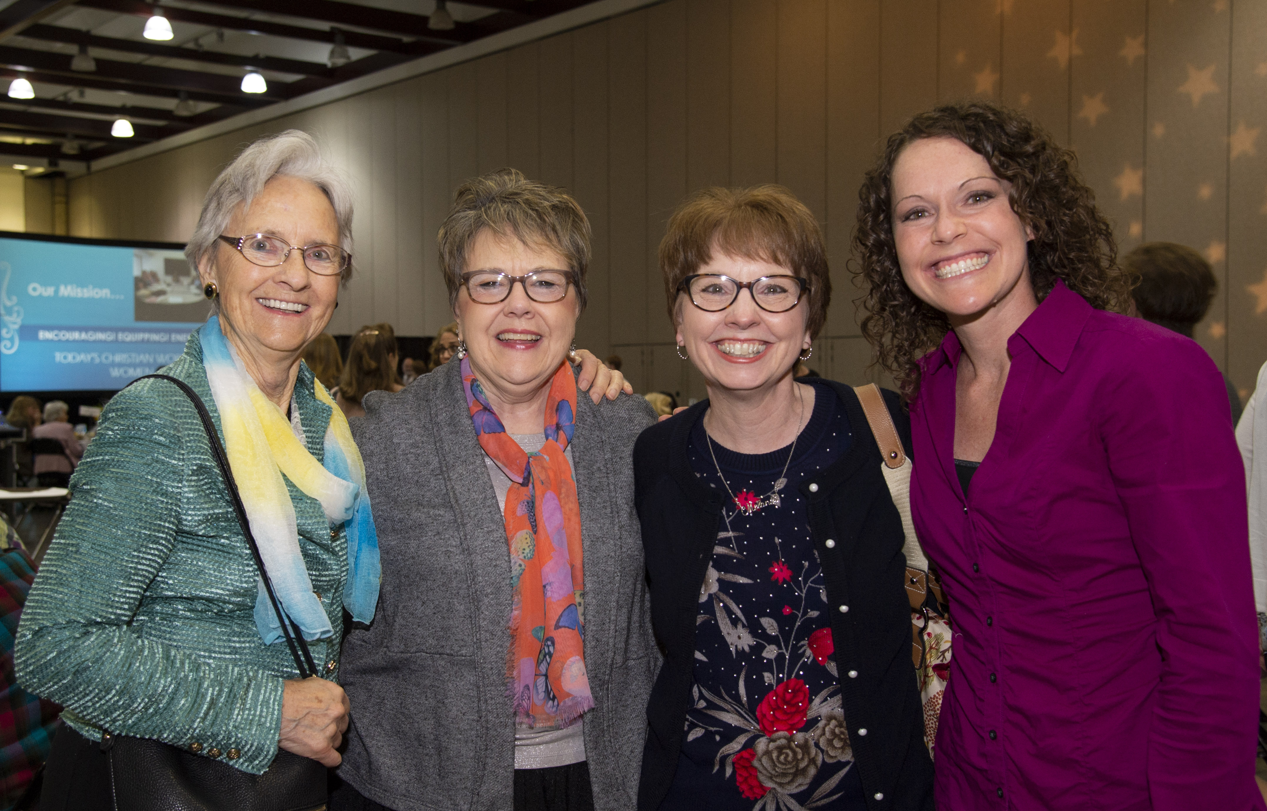 Liane Brown, Yvonne Blevins, Melanie Lewis and Julie Dill