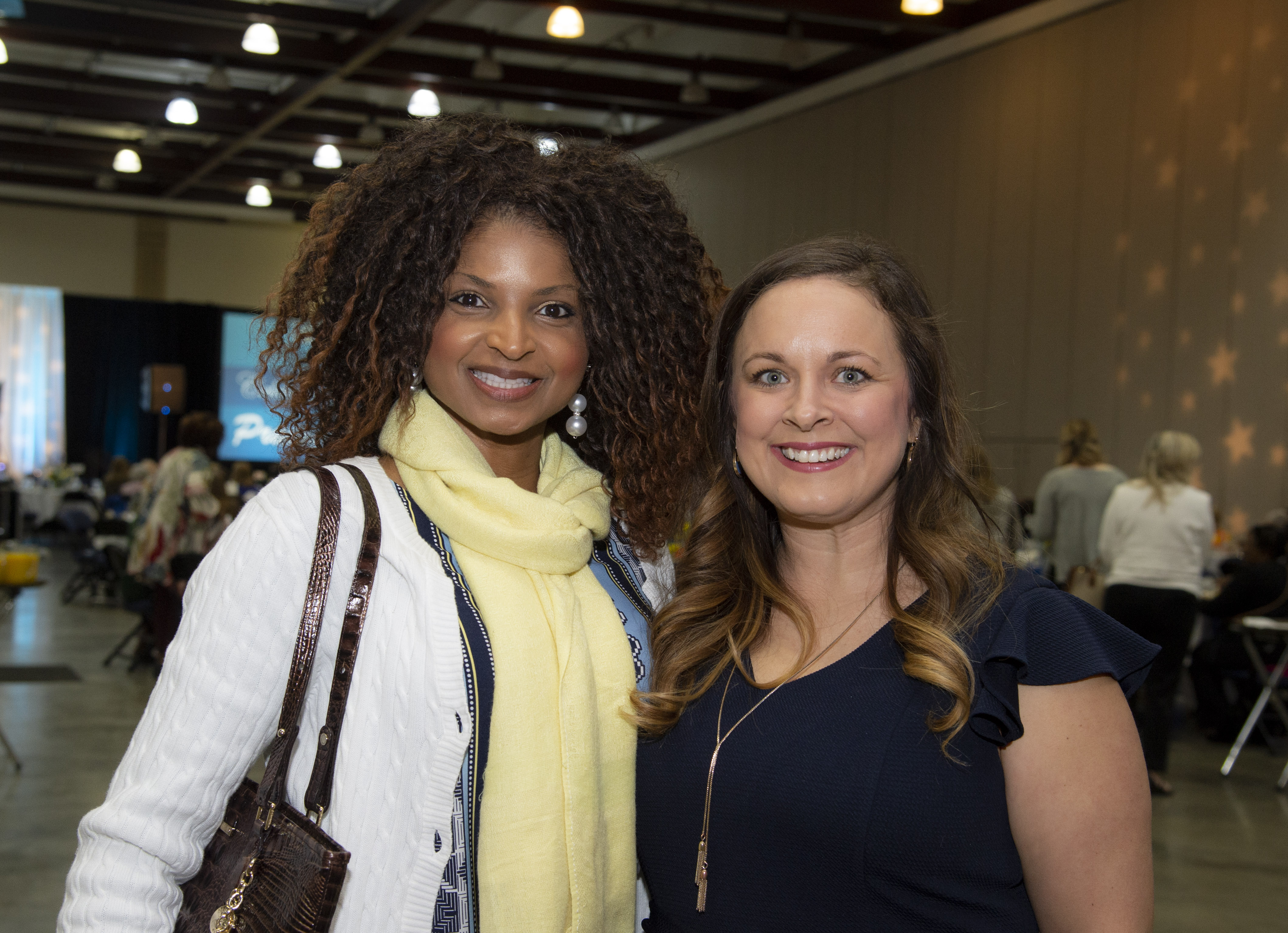 Mary Edwards and Cara Hicks
