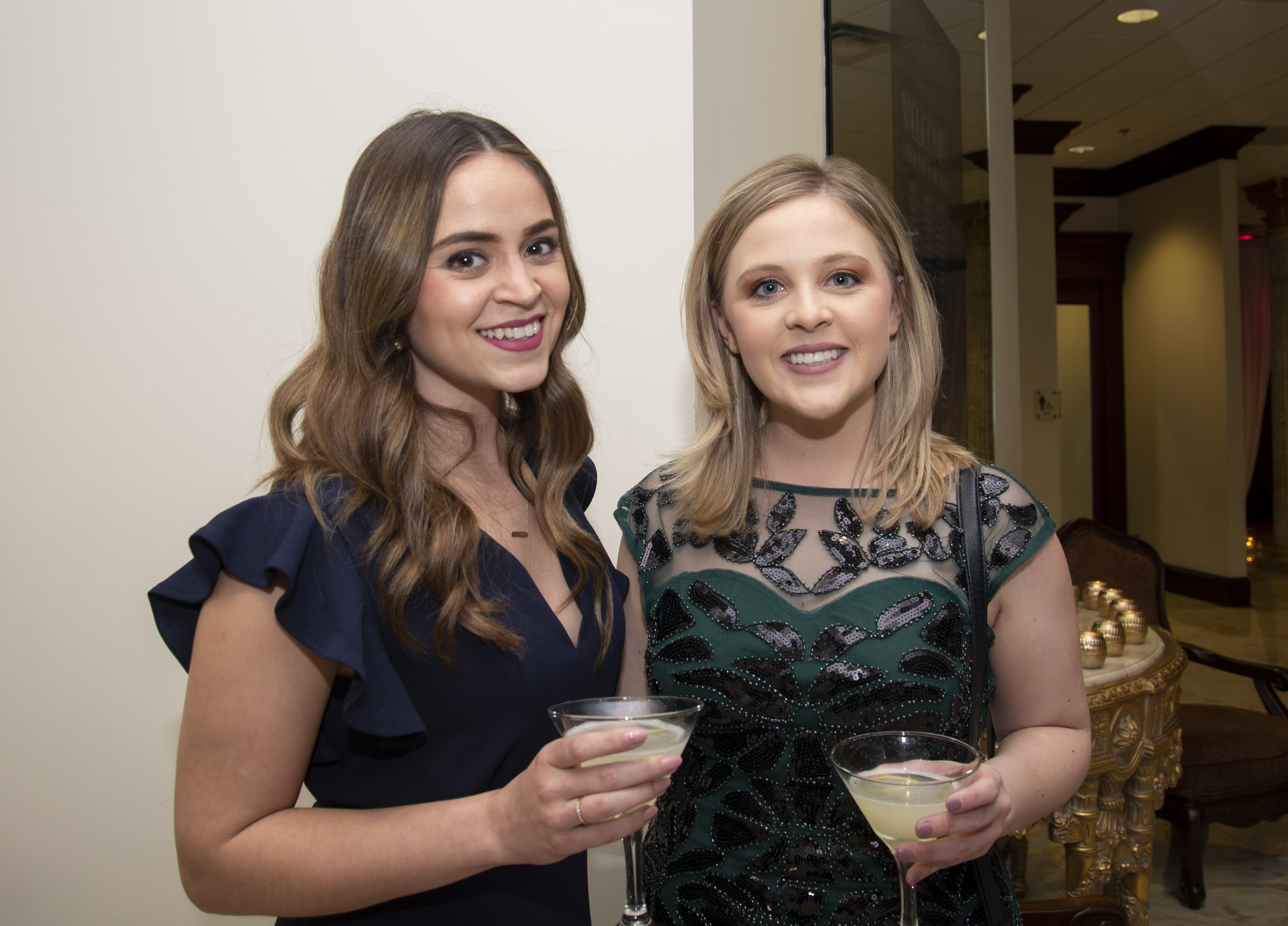 Sydney Edwards and Kelly Curtin