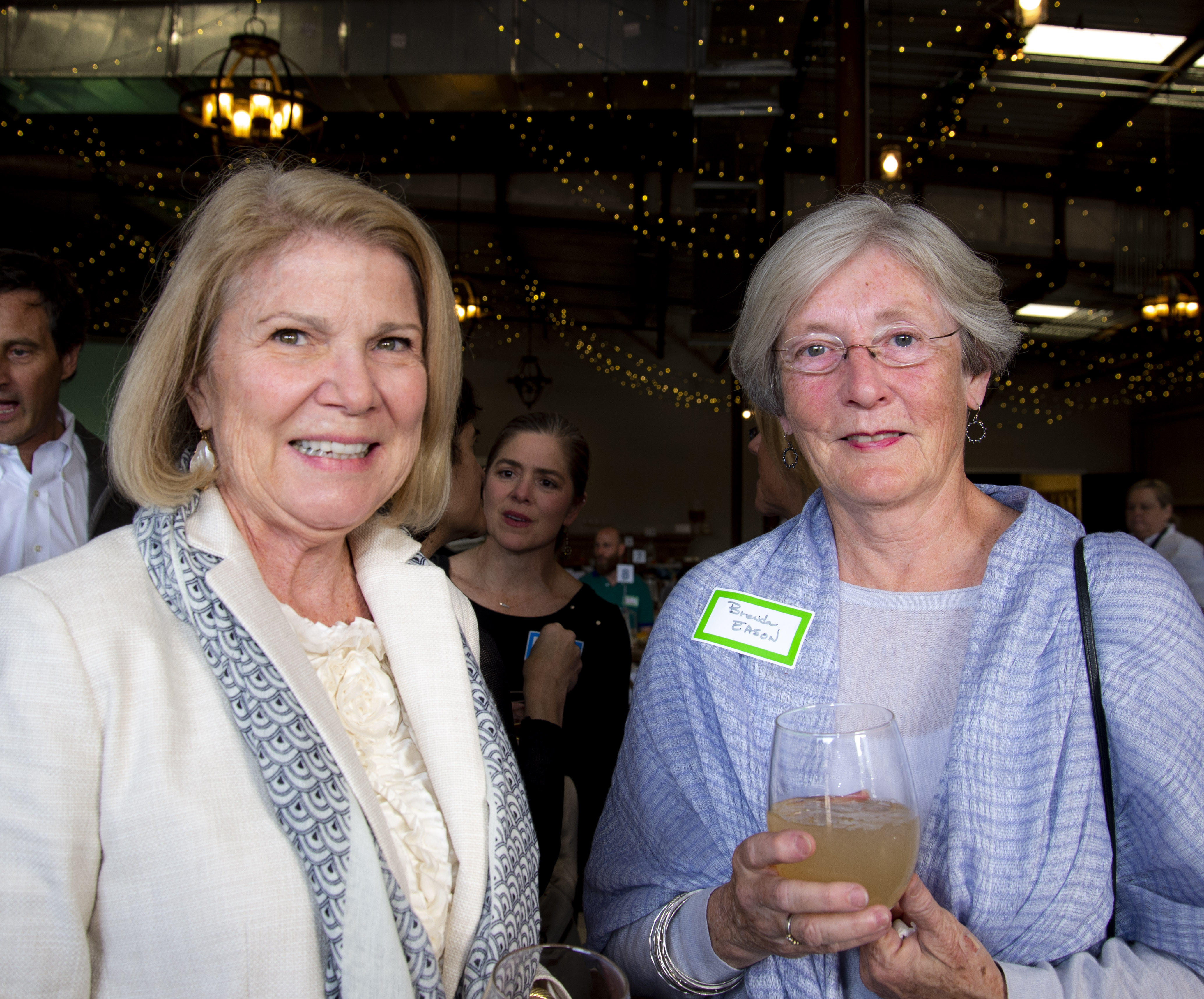 Corinne Evans and Brenda Eason