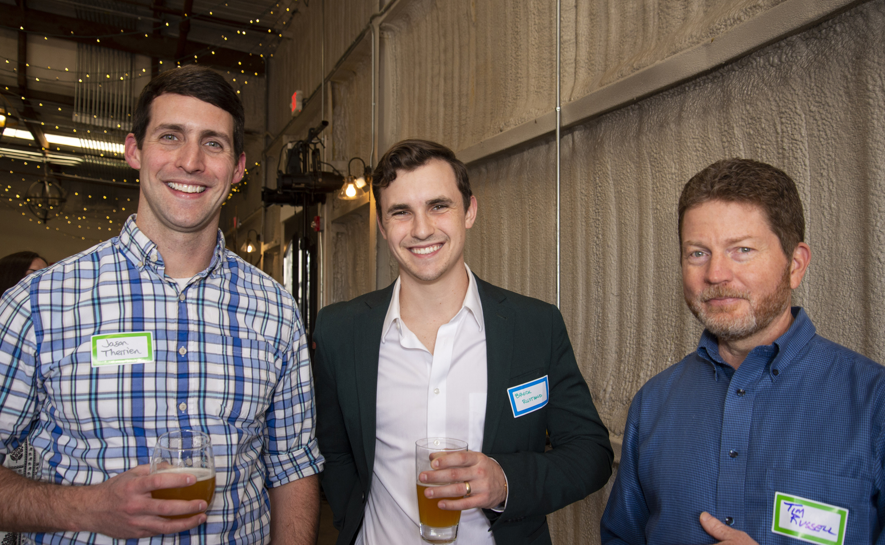 Jason Therrien, Brock Rustand, and Tim Russell