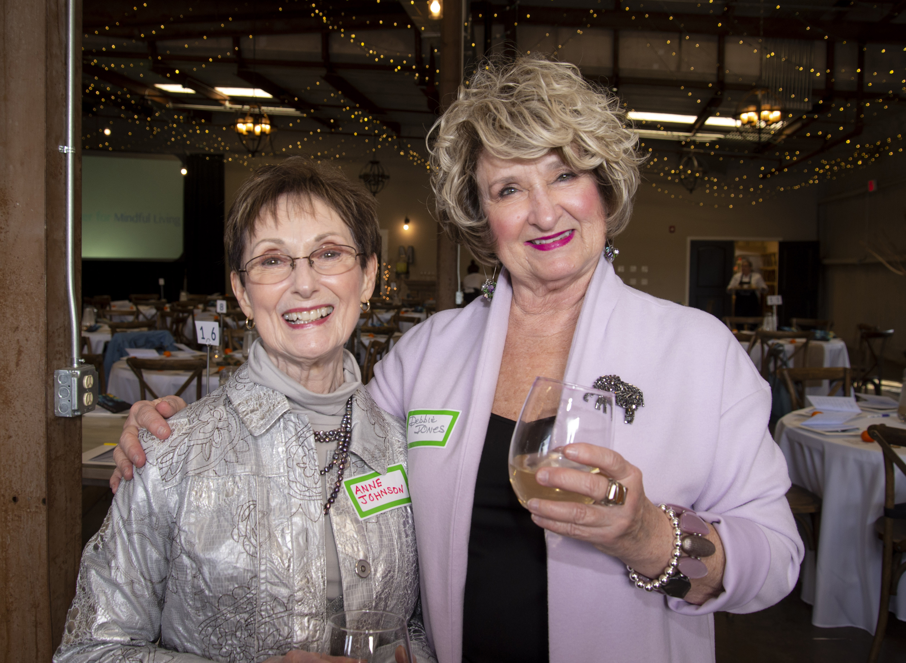 Anne Johnson and Debbie Jones