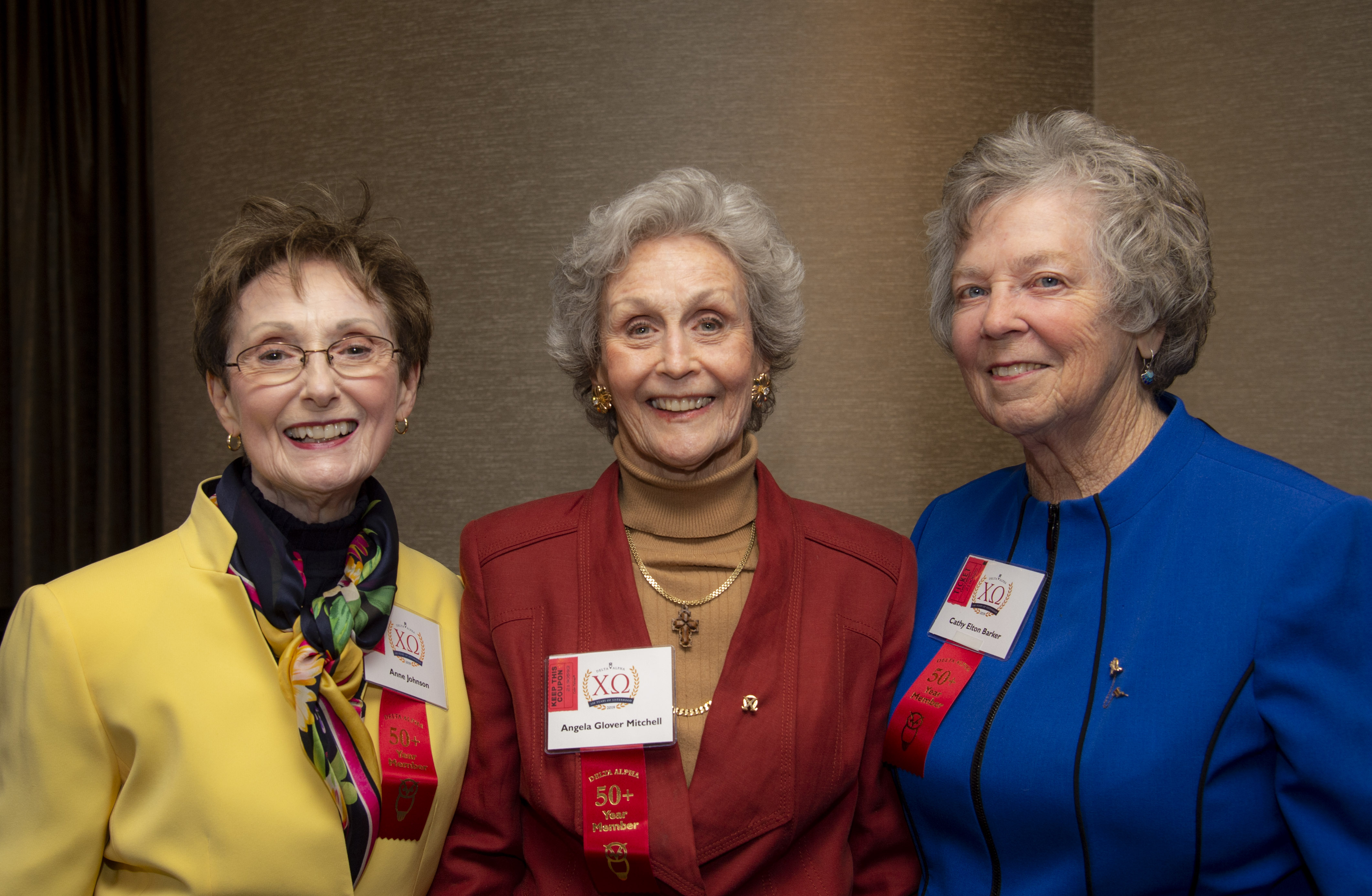 Anne Johnson, Angela Mitchell and Cathy Barker