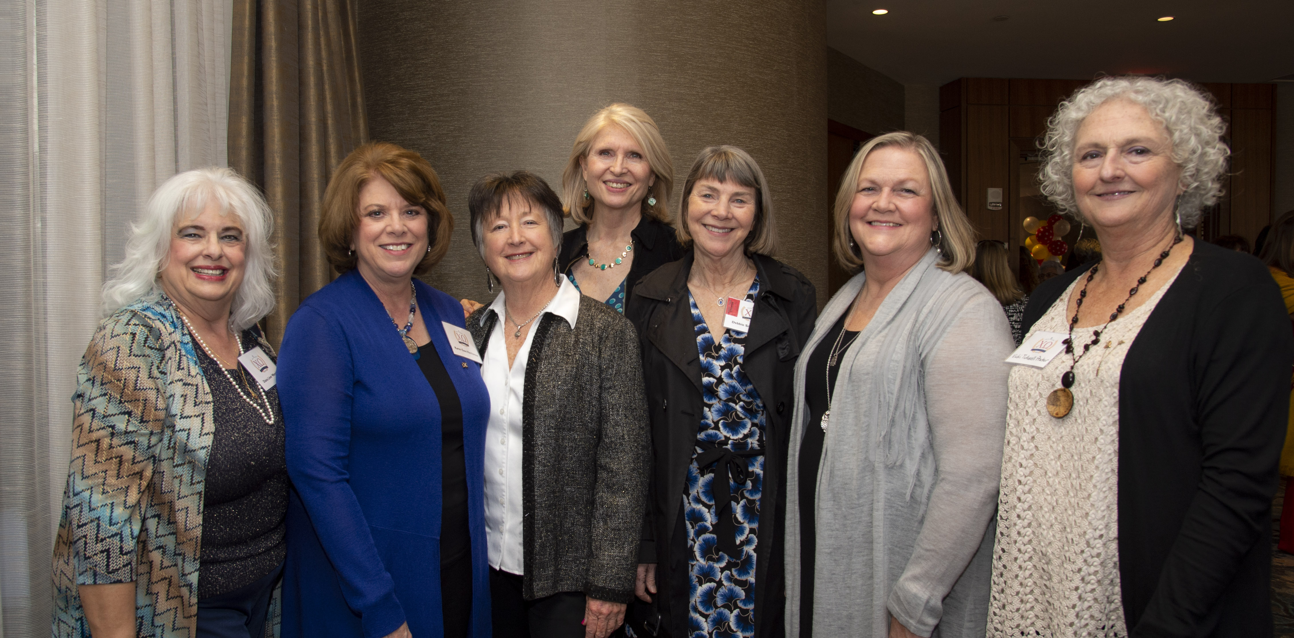 Diana Liner Womble, Karen Gass Hutcherson, Mary Bowman, Terrie Willicombe, Debbie Mason, Debbie Locklear Buchanan and Vicki Tidwell Prater