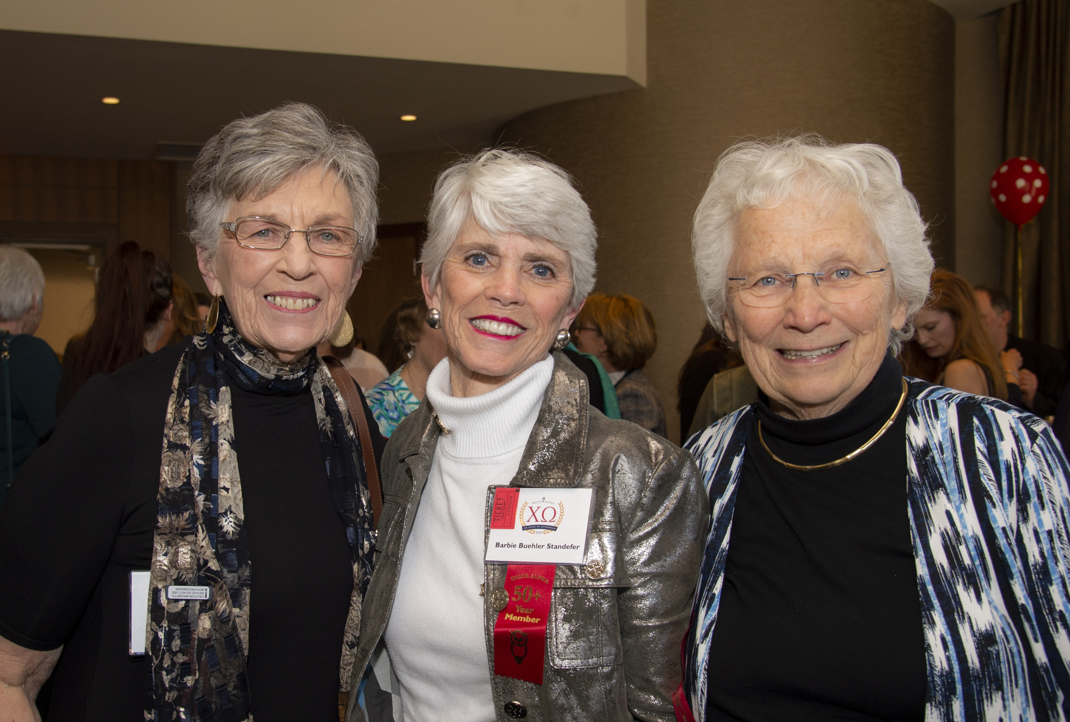 Kay Seymour, Barbie Standefer and Trudy Cunningham