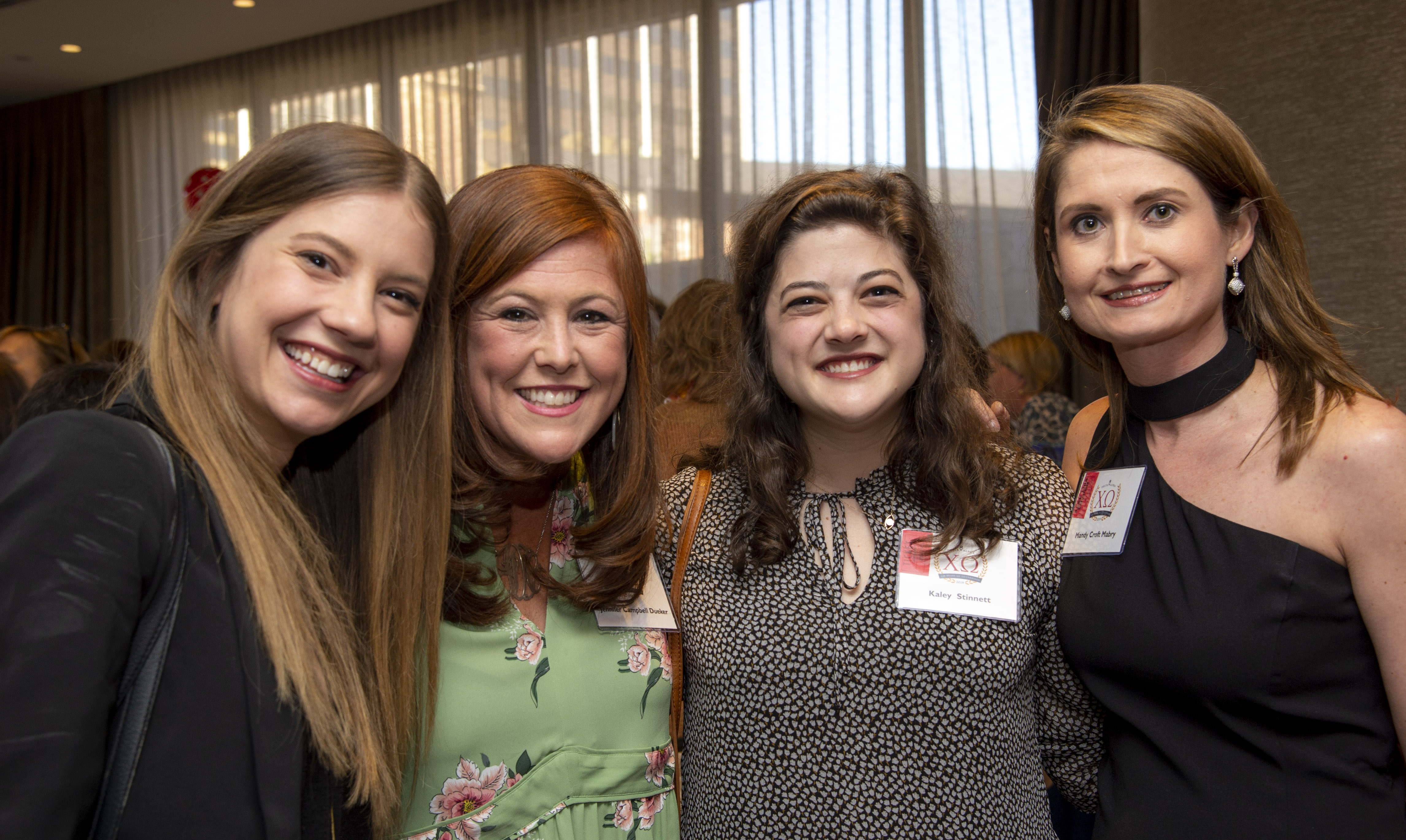 Hannah Burton, Jennifer Dueker, Kaley Stinnett and Mandy Mabry